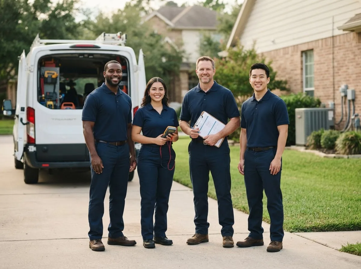 Certified HVAC technician near West Columbia, TX